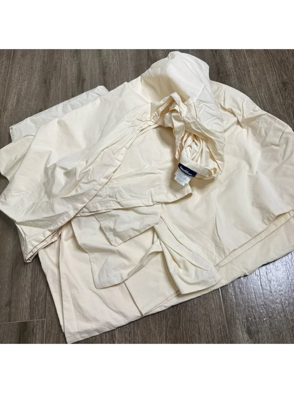 New Brooklinen Organic cotton Duvet cover full queen size in Vanilla